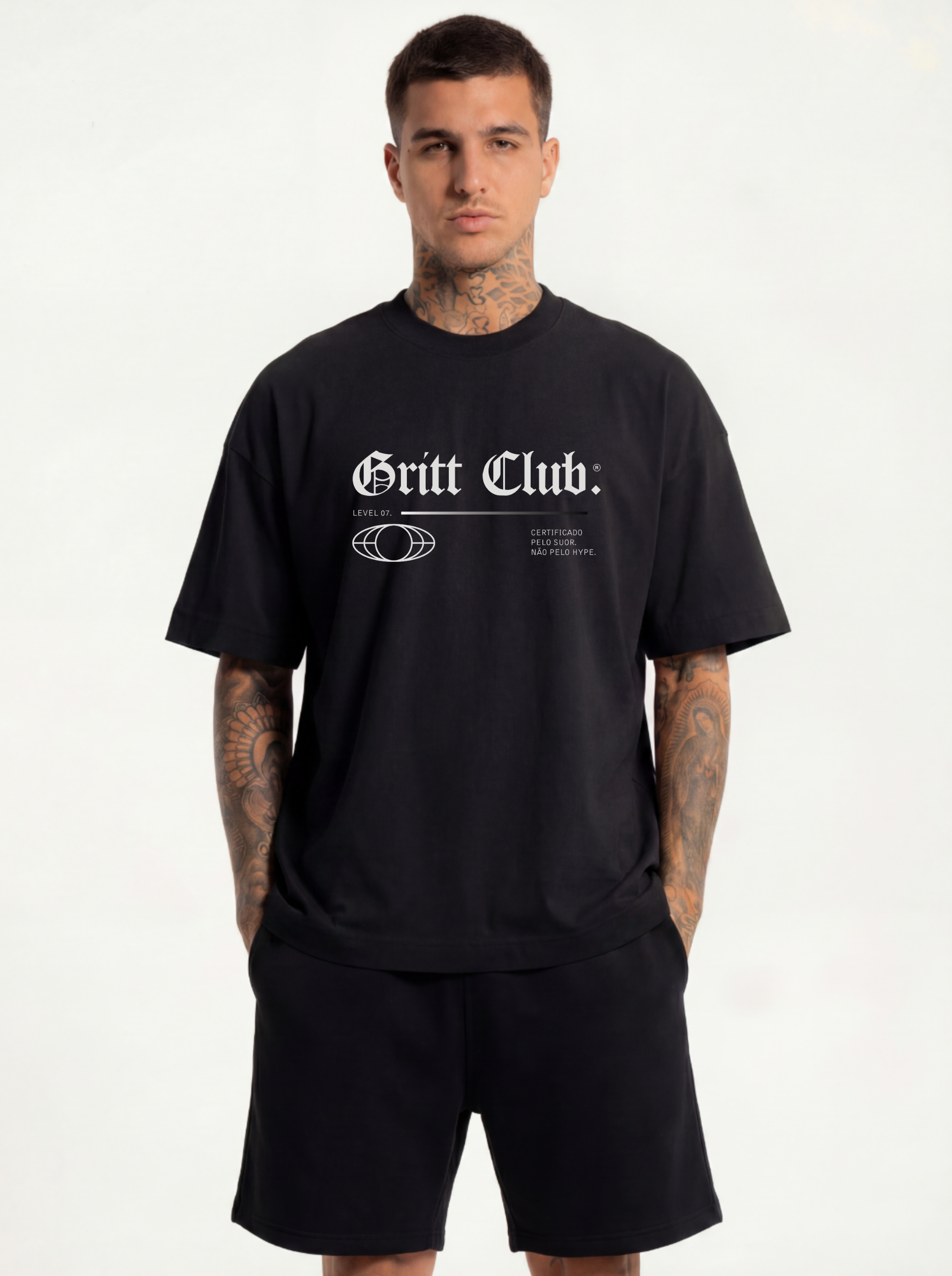 Camisa Basic Oversized Gritt Club 107