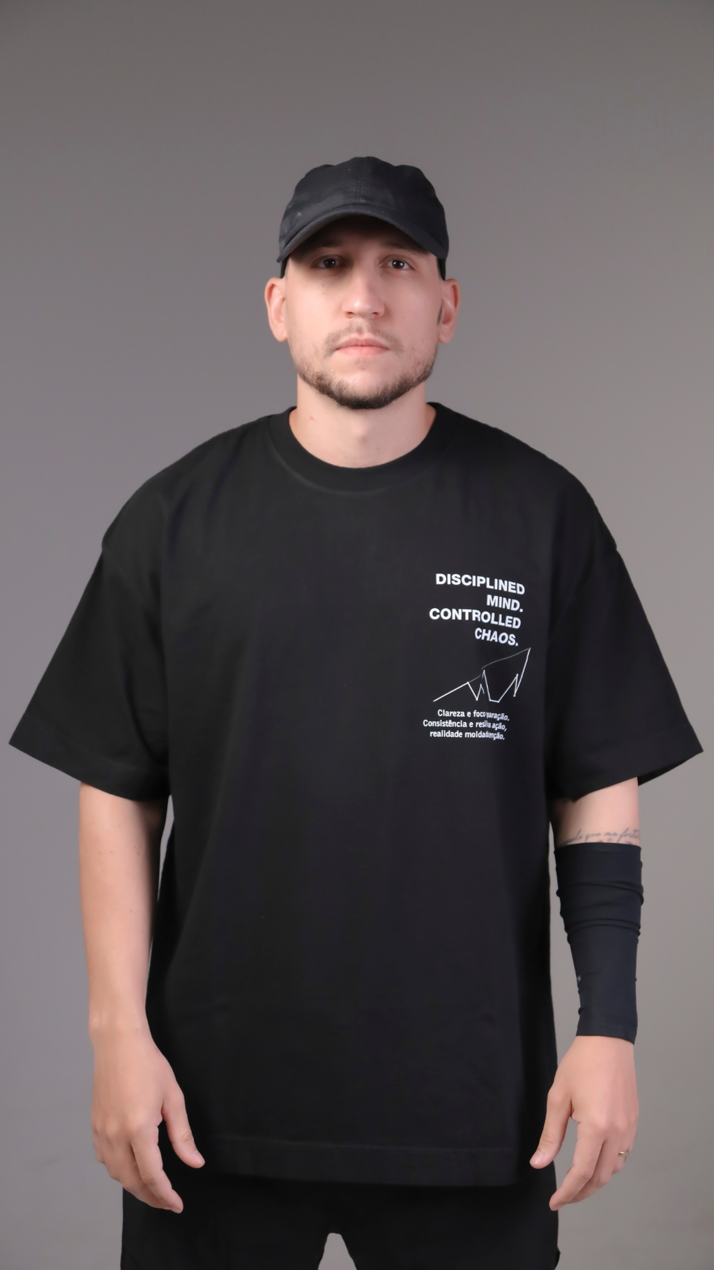 Camisa Heavy Oversized Disciplined Mind 104