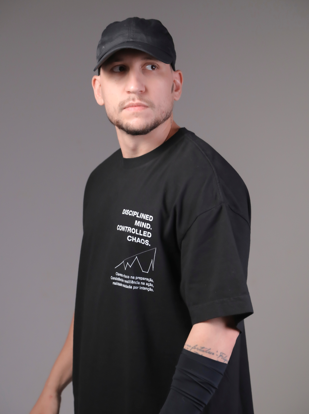 Camisa Heavy Oversized Disciplined Mind 104