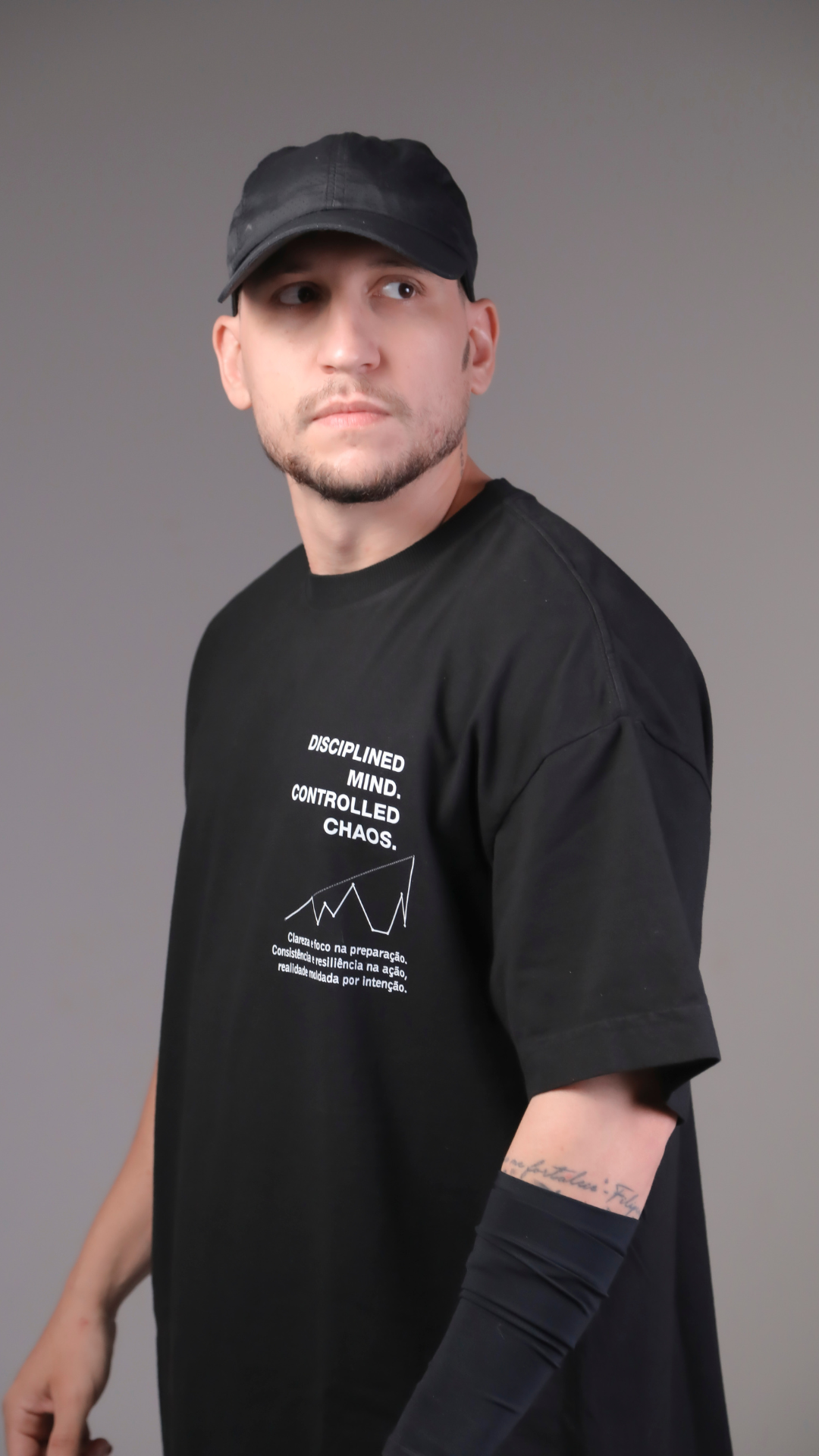 Camisa Heavy Oversized Disciplined Mind 104