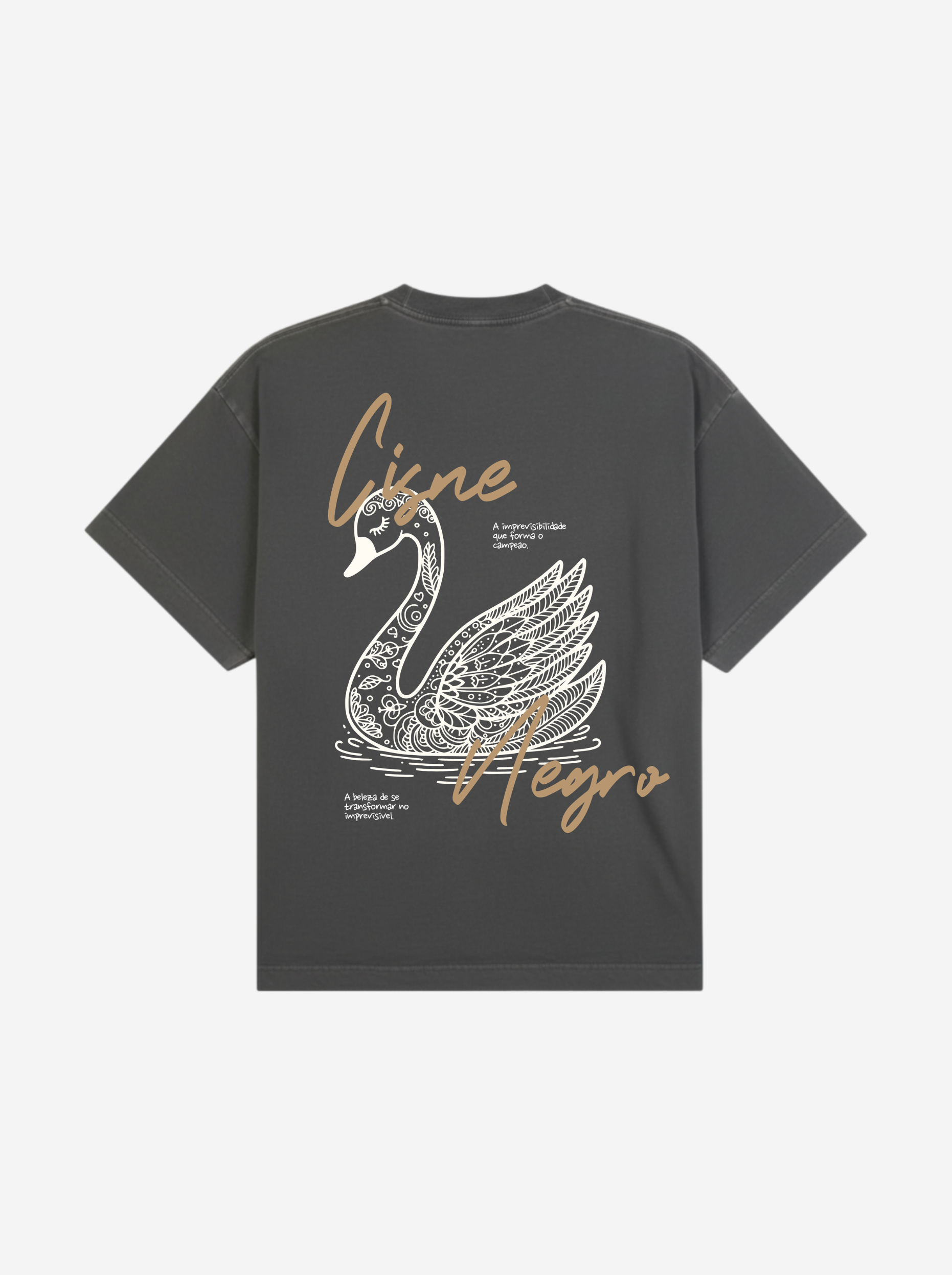 Camisa Heavy Oversized Cisne Negro 118