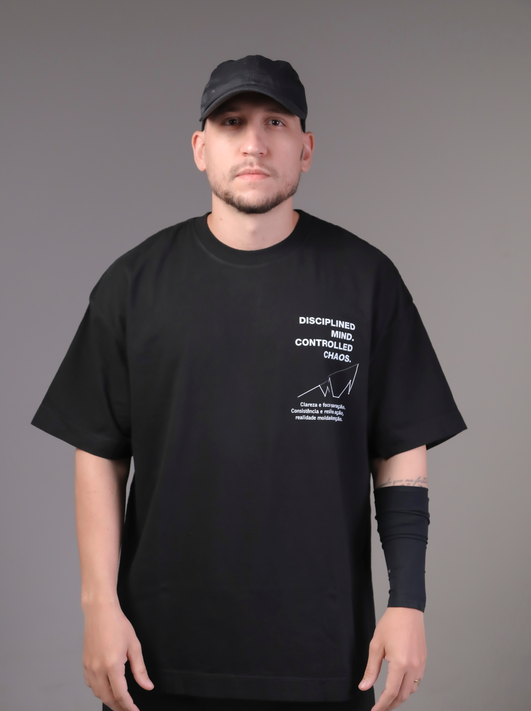 Camisa Heavy Oversized Disciplined Mind 104