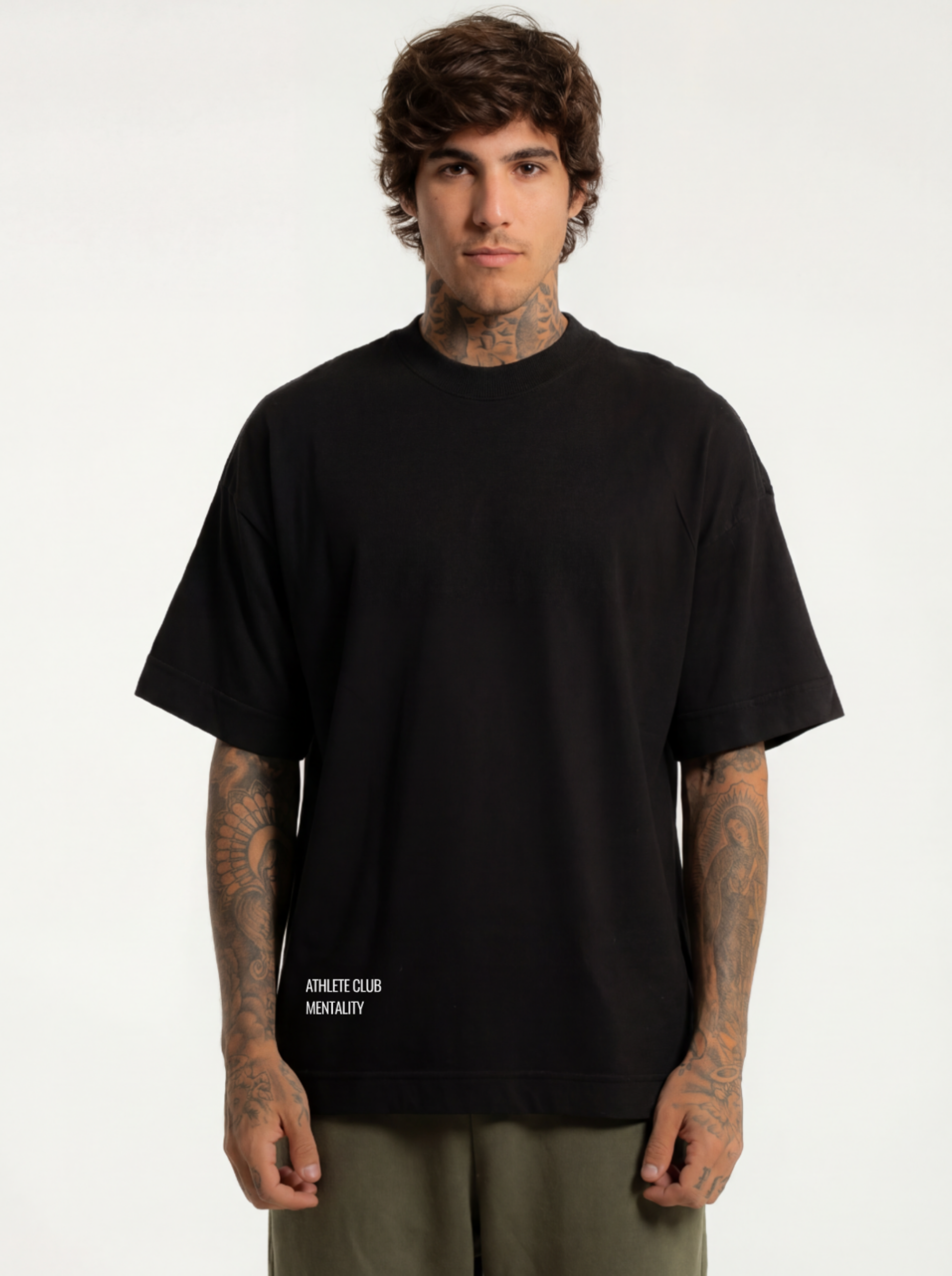 Camisa Heavy Oversized Athlete Club Mentality 115