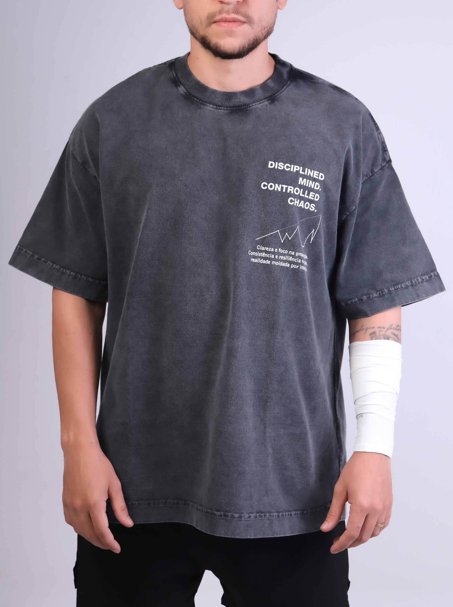 Camisa Heavy Oversized Disciplined Mind 104