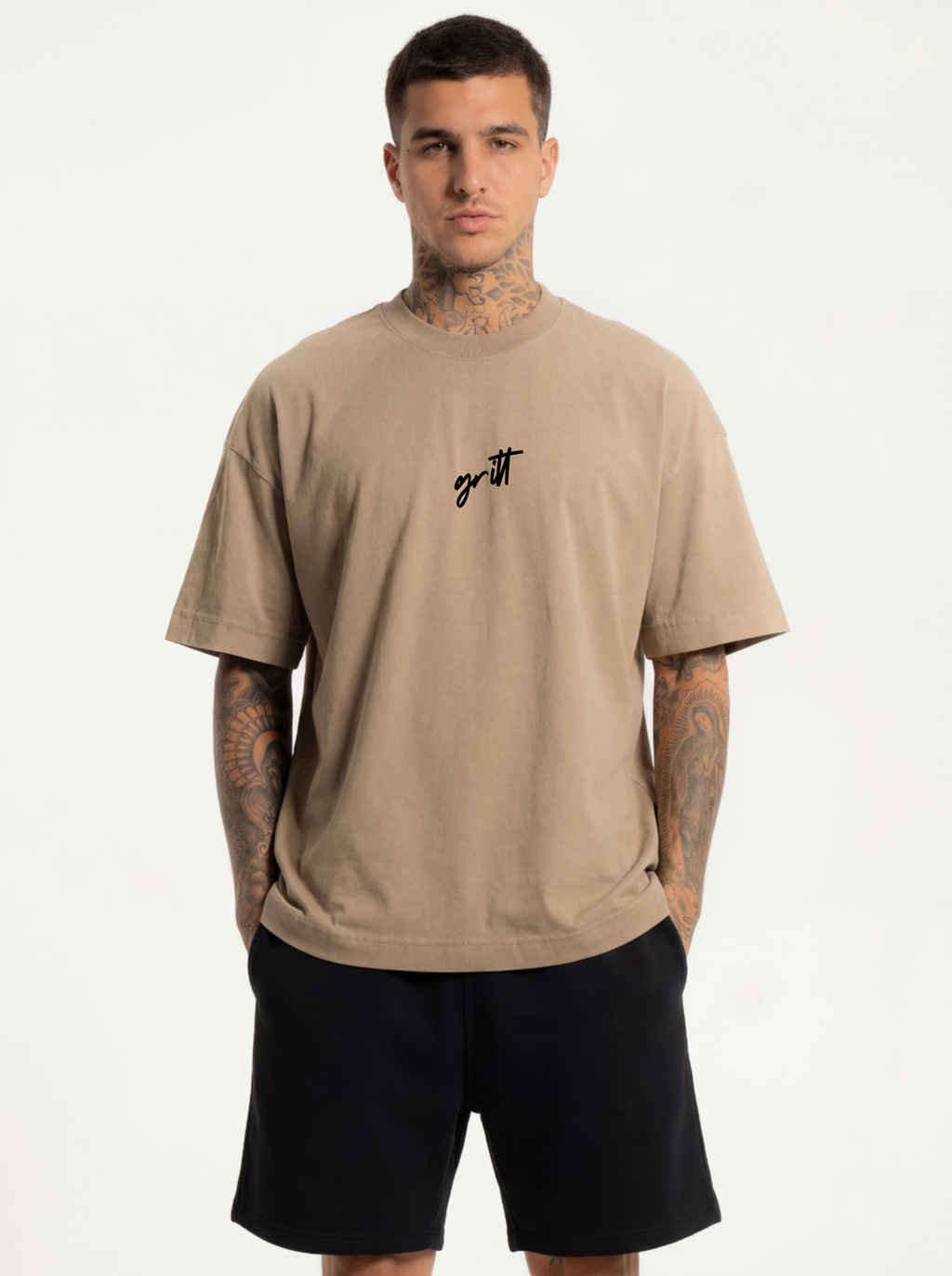 Camisa Heavy Oversized Cisne Negro 118