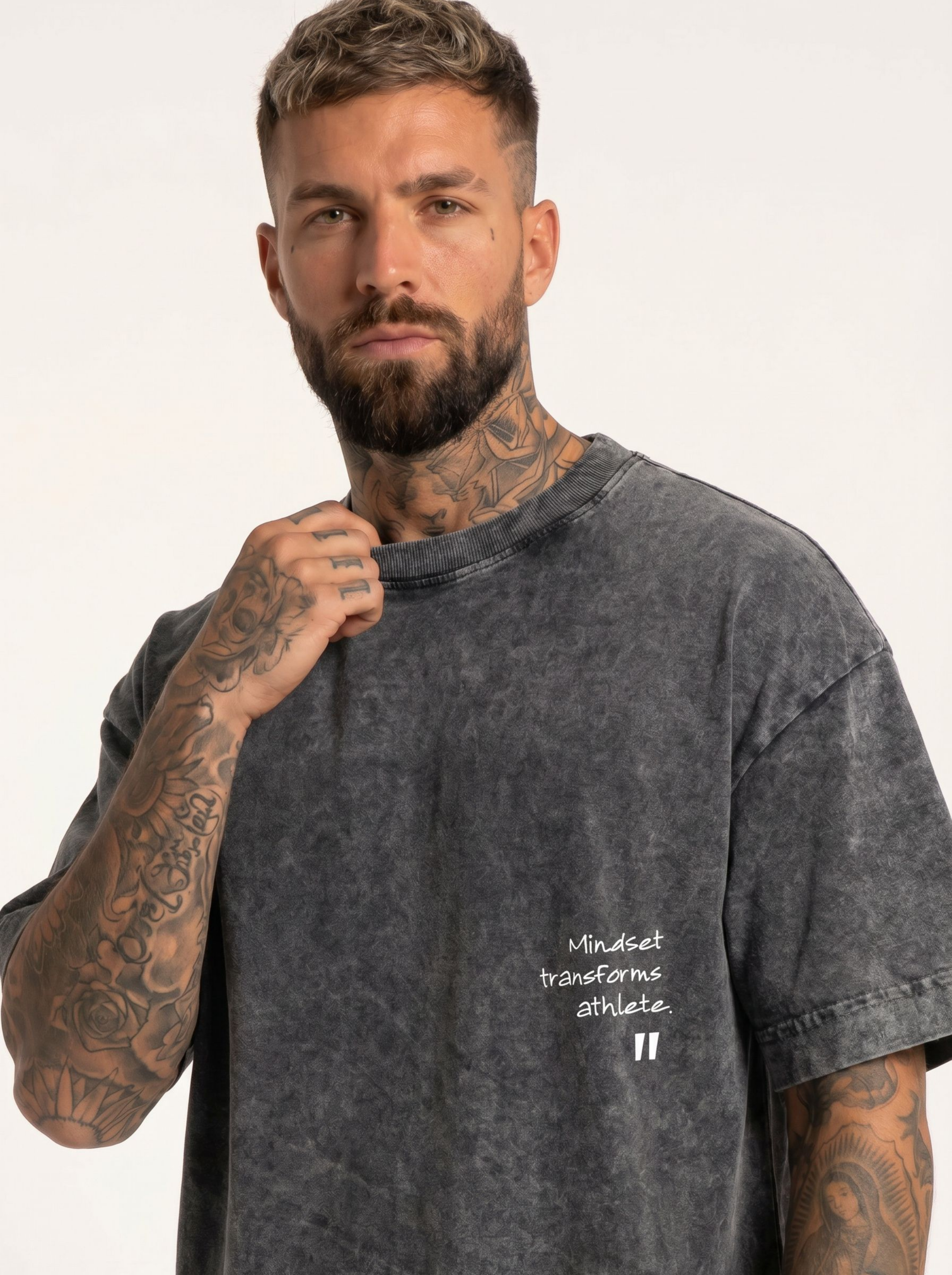 Camisa Heavy Oversized Mindset Athlete 109