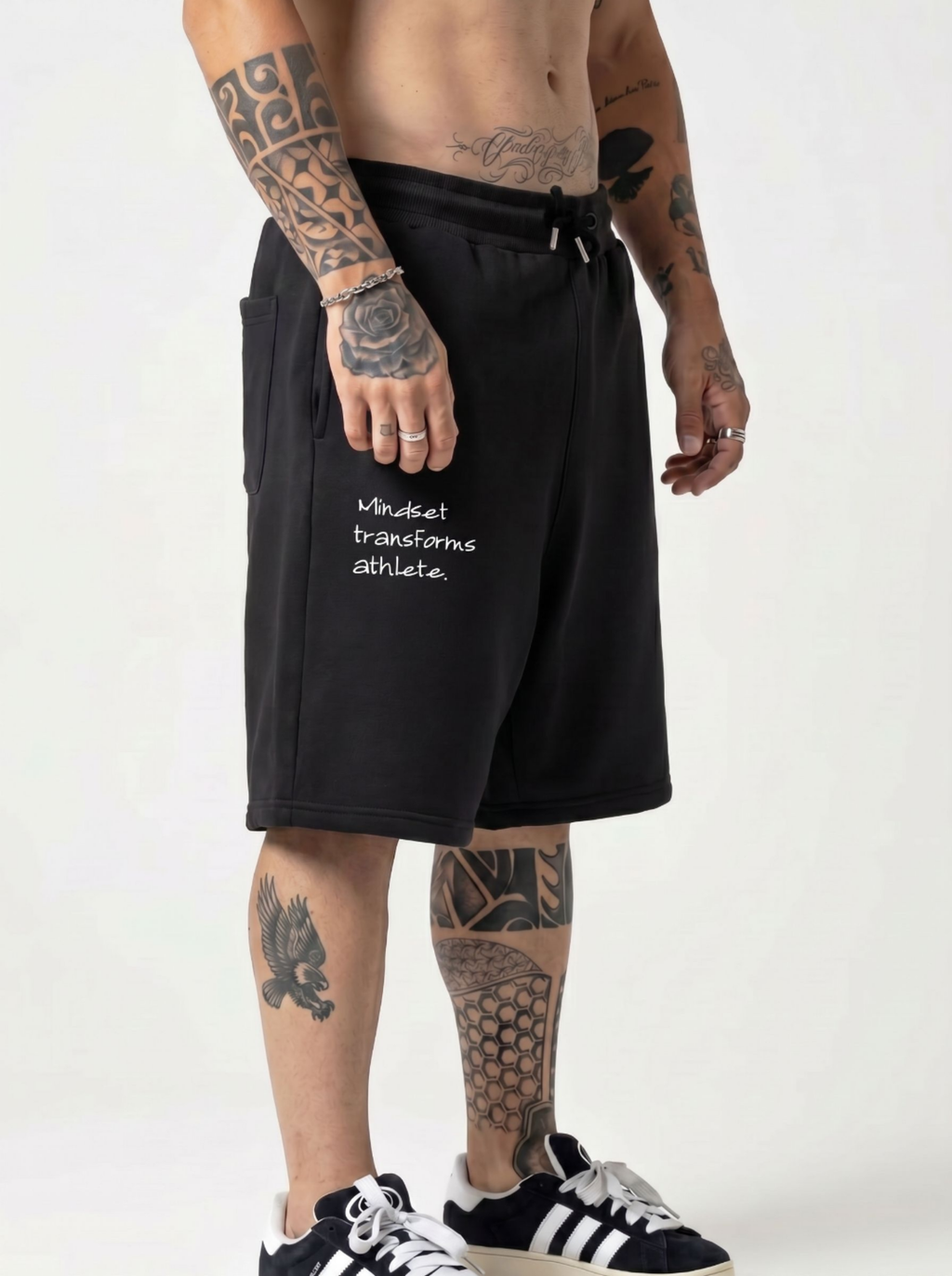 Bermuda Moletom Mindset Athlete 402