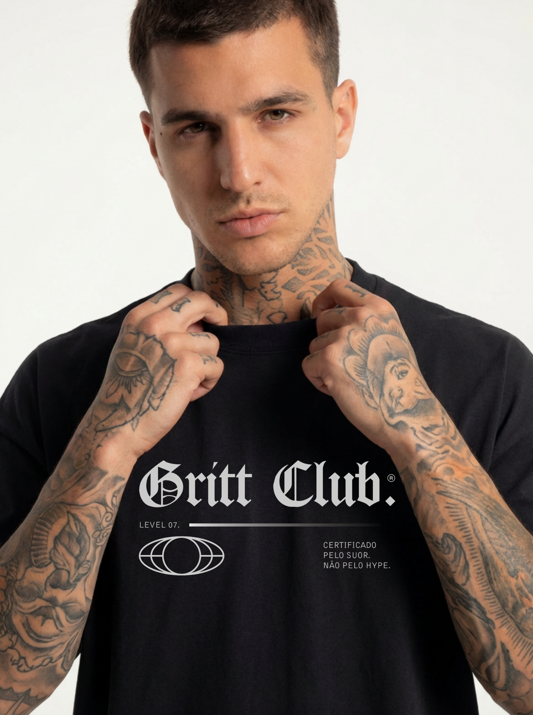 Camisa Basic Oversized Gritt Club 107