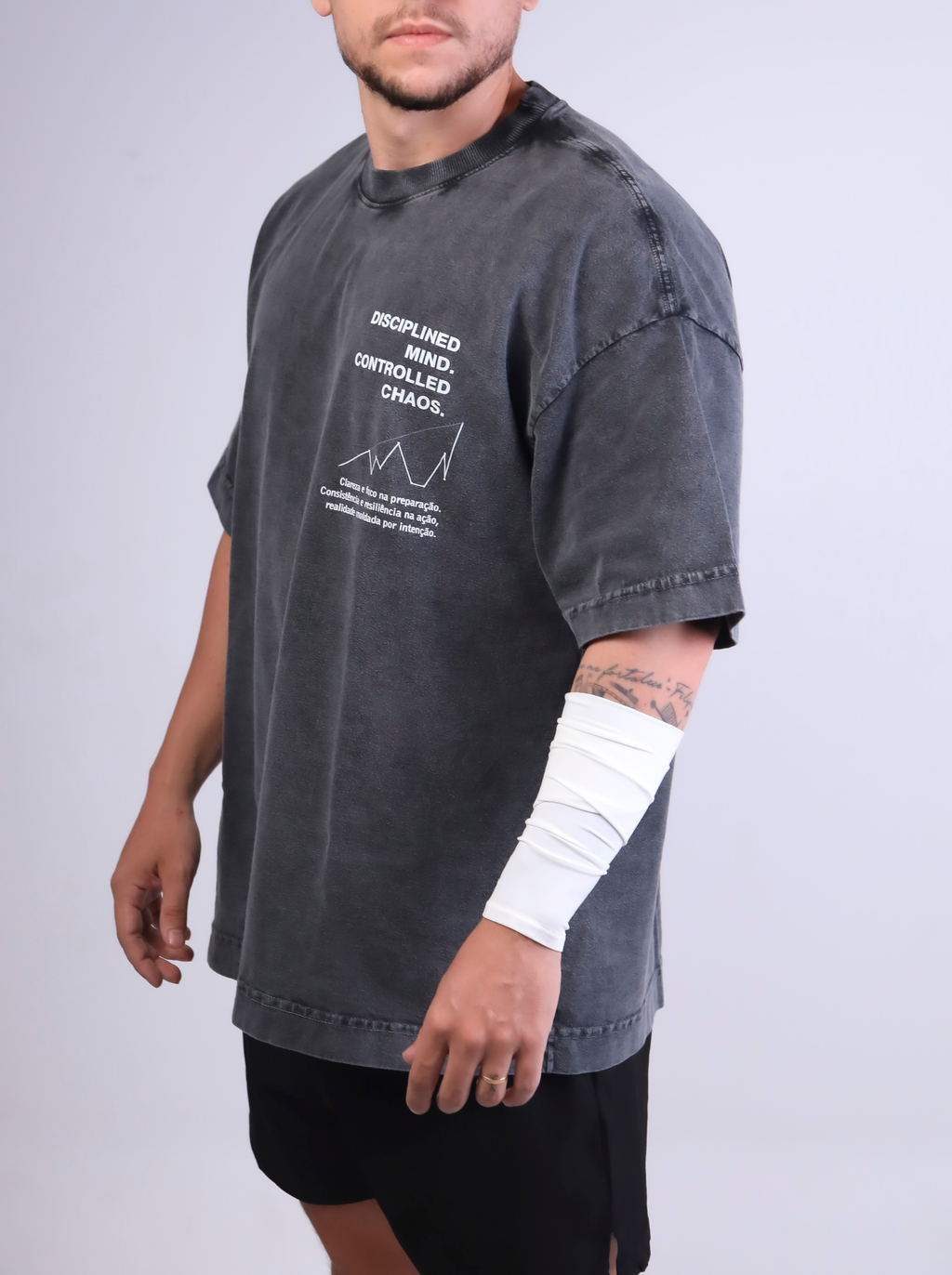 Camisa Heavy Oversized Disciplined Mind 104