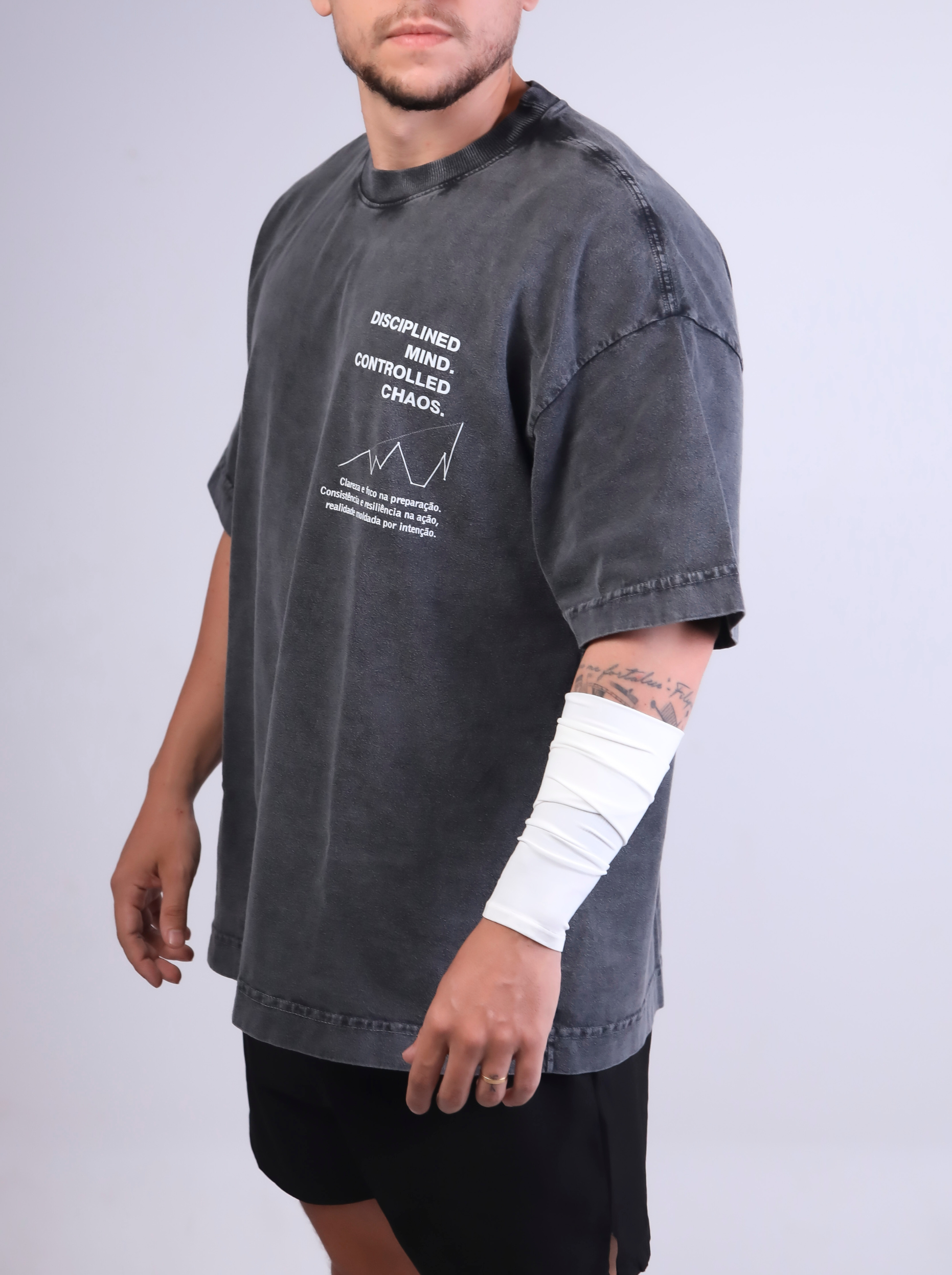 Camisa Heavy Oversized Disciplined Mind 104