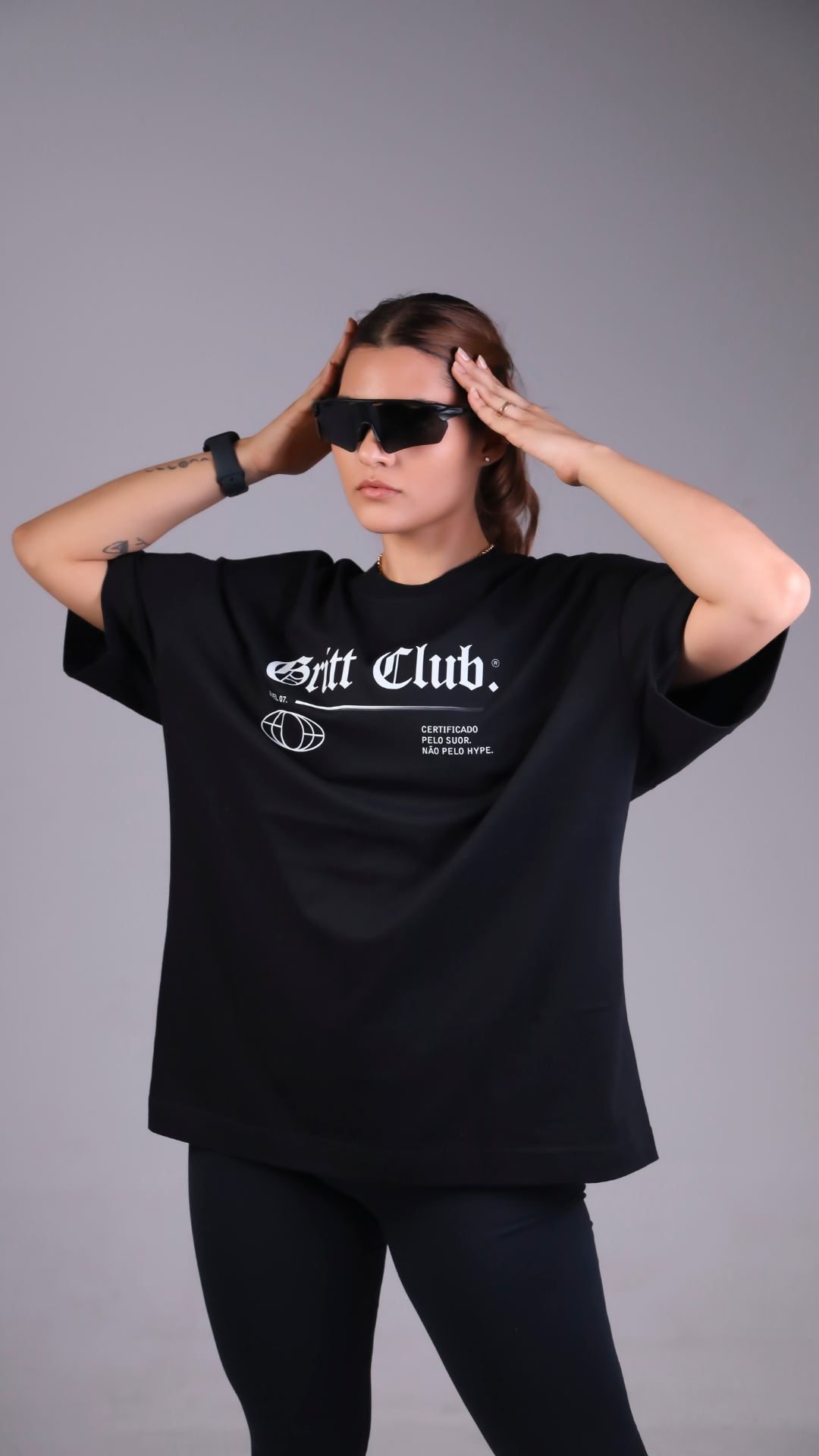 Camisa Basic Oversized Gritt Club 107