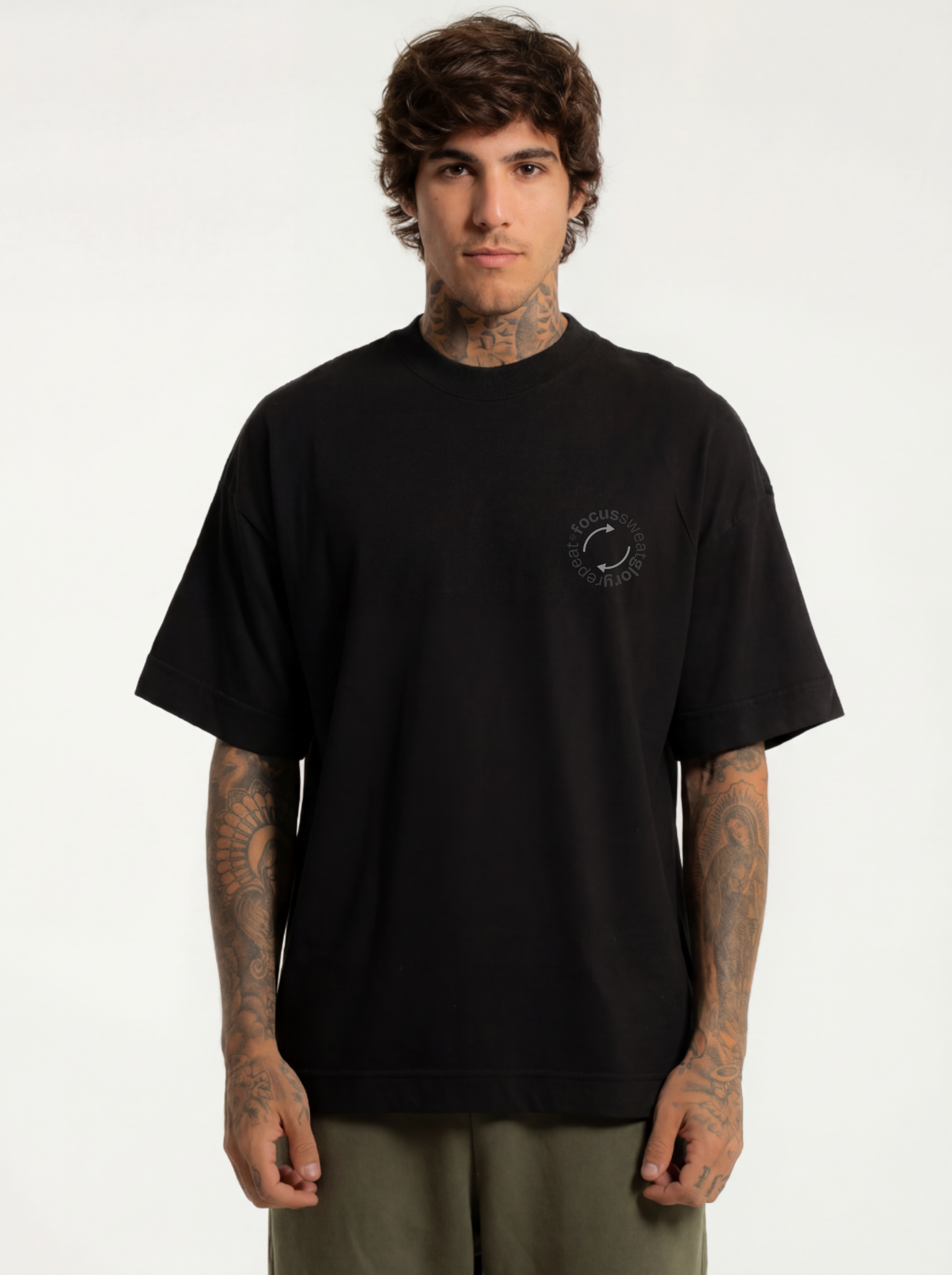 Camisa Heavy Oversized Repeat 110