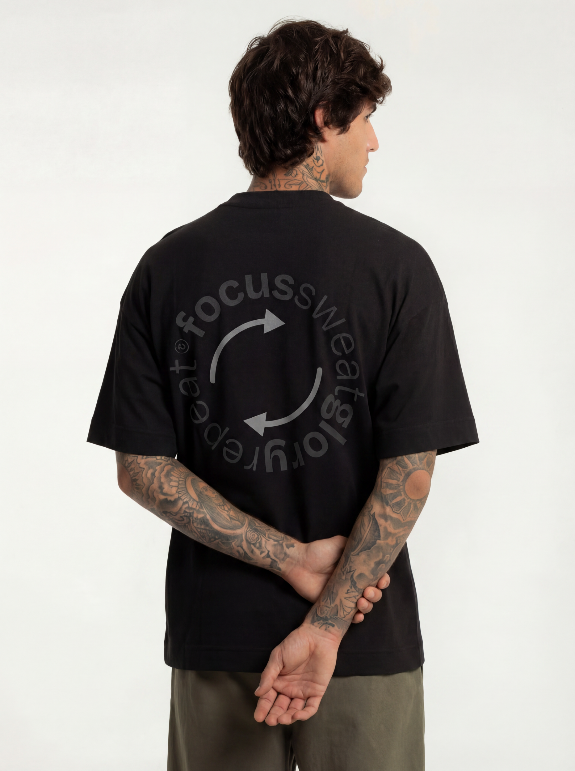 Camisa Heavy Oversized Repeat 110