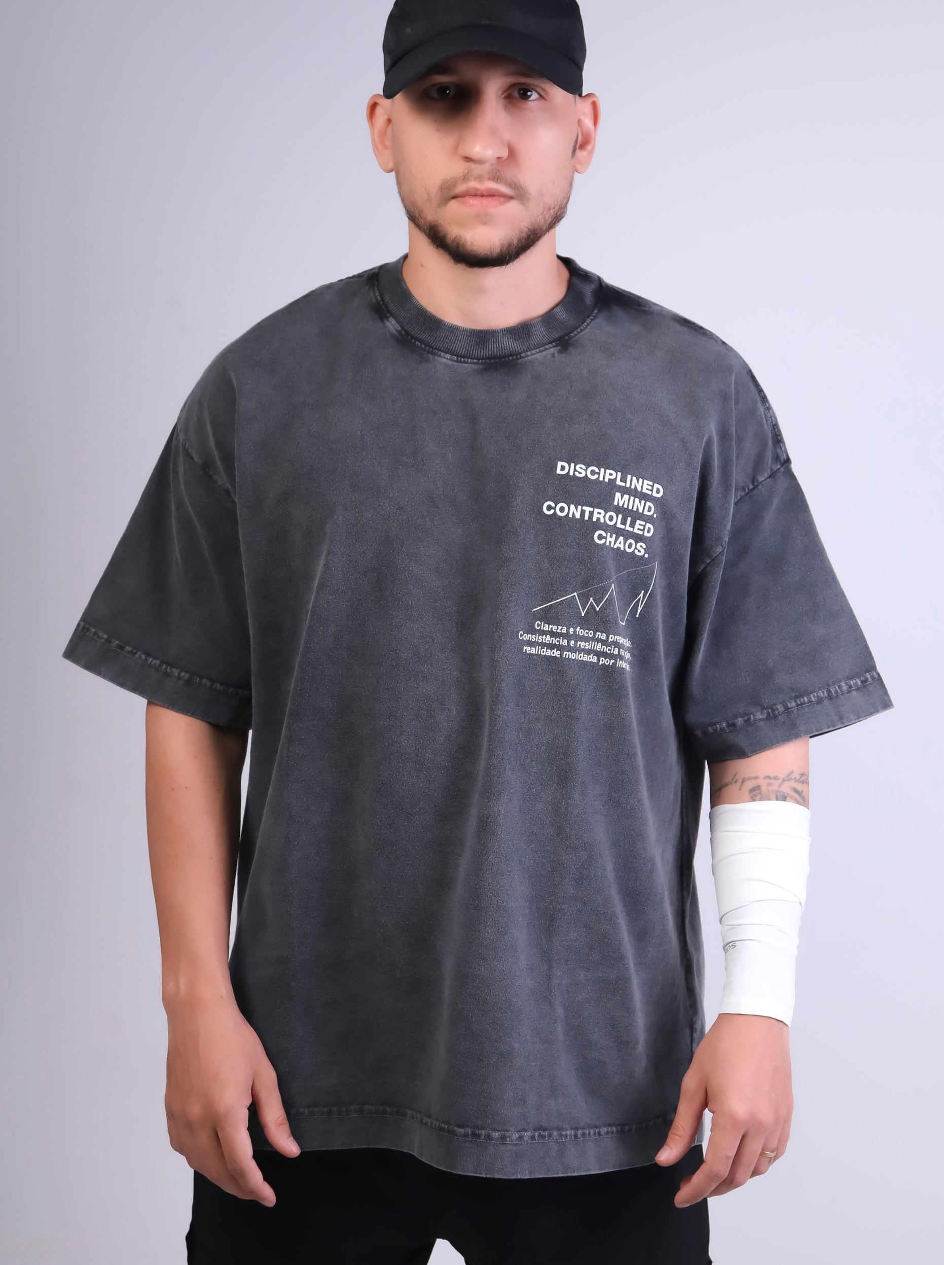 Camisa Heavy Oversized Disciplined Mind 104