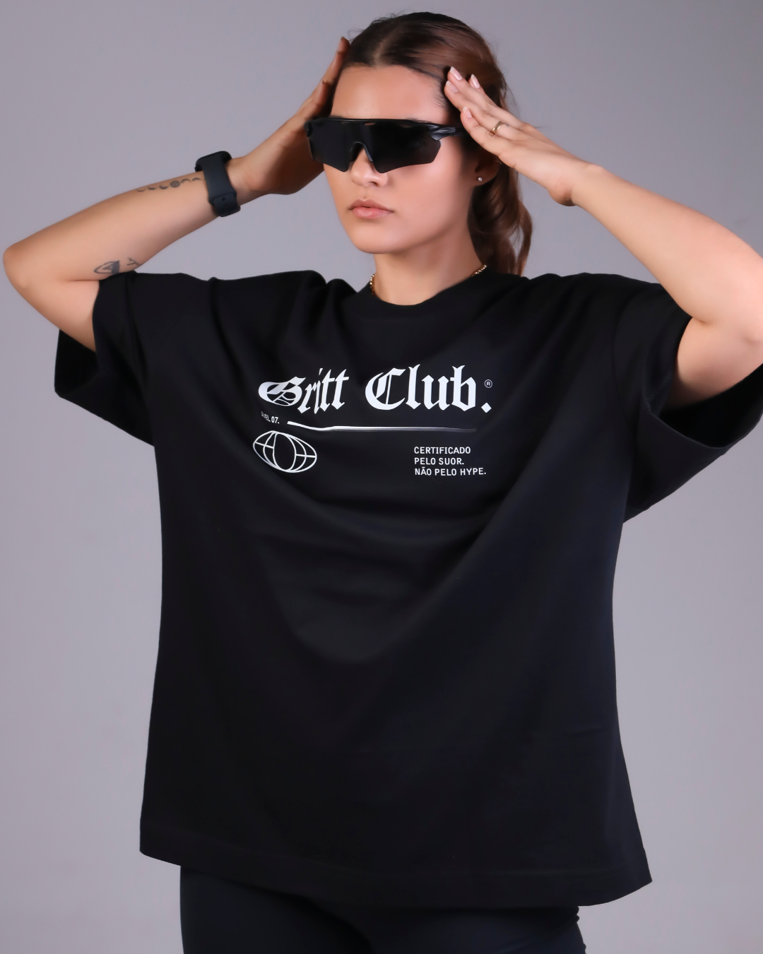 Camisa Basic Oversized Gritt Club 107