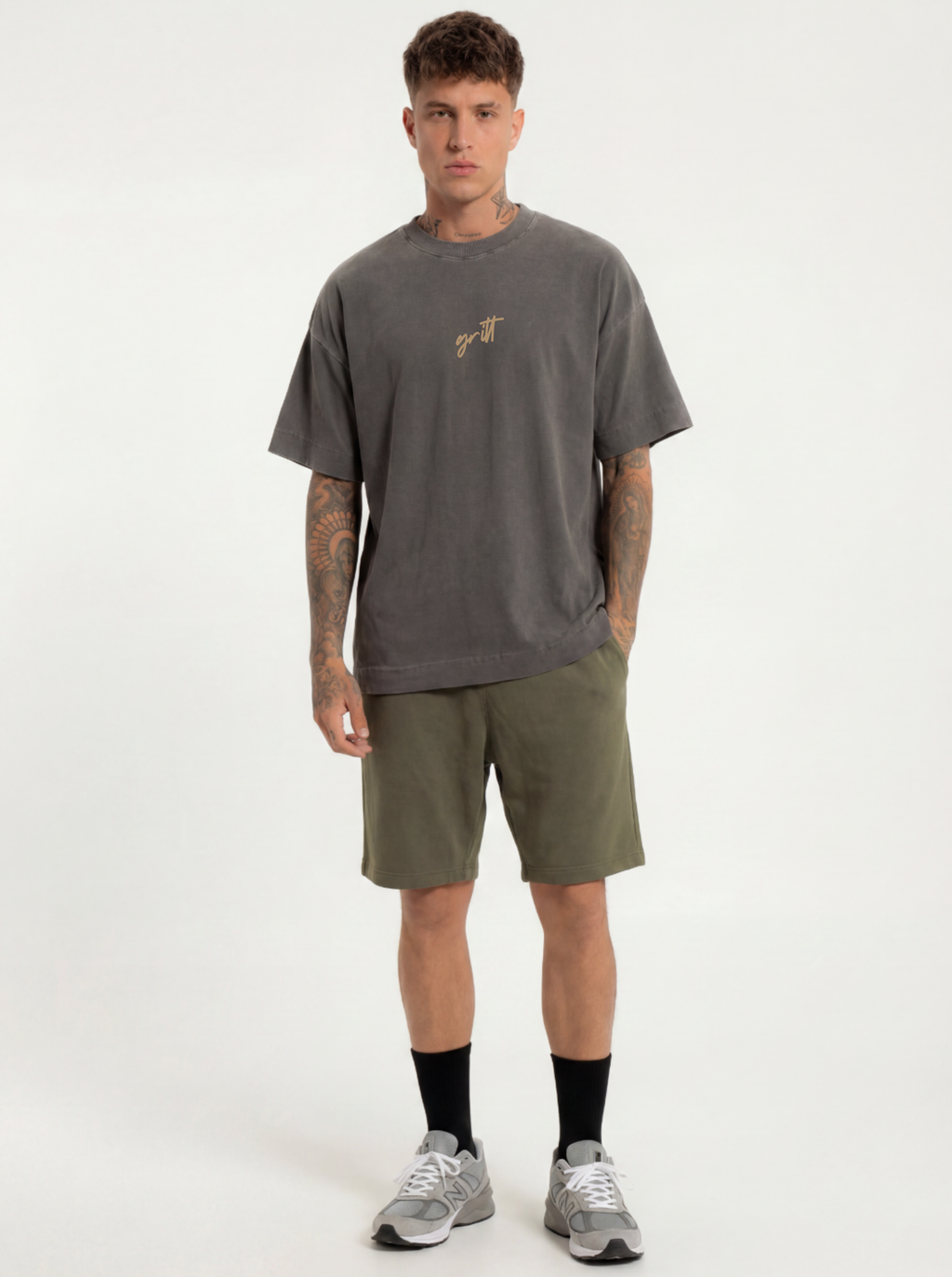Camisa Heavy Oversized Cisne Negro 118