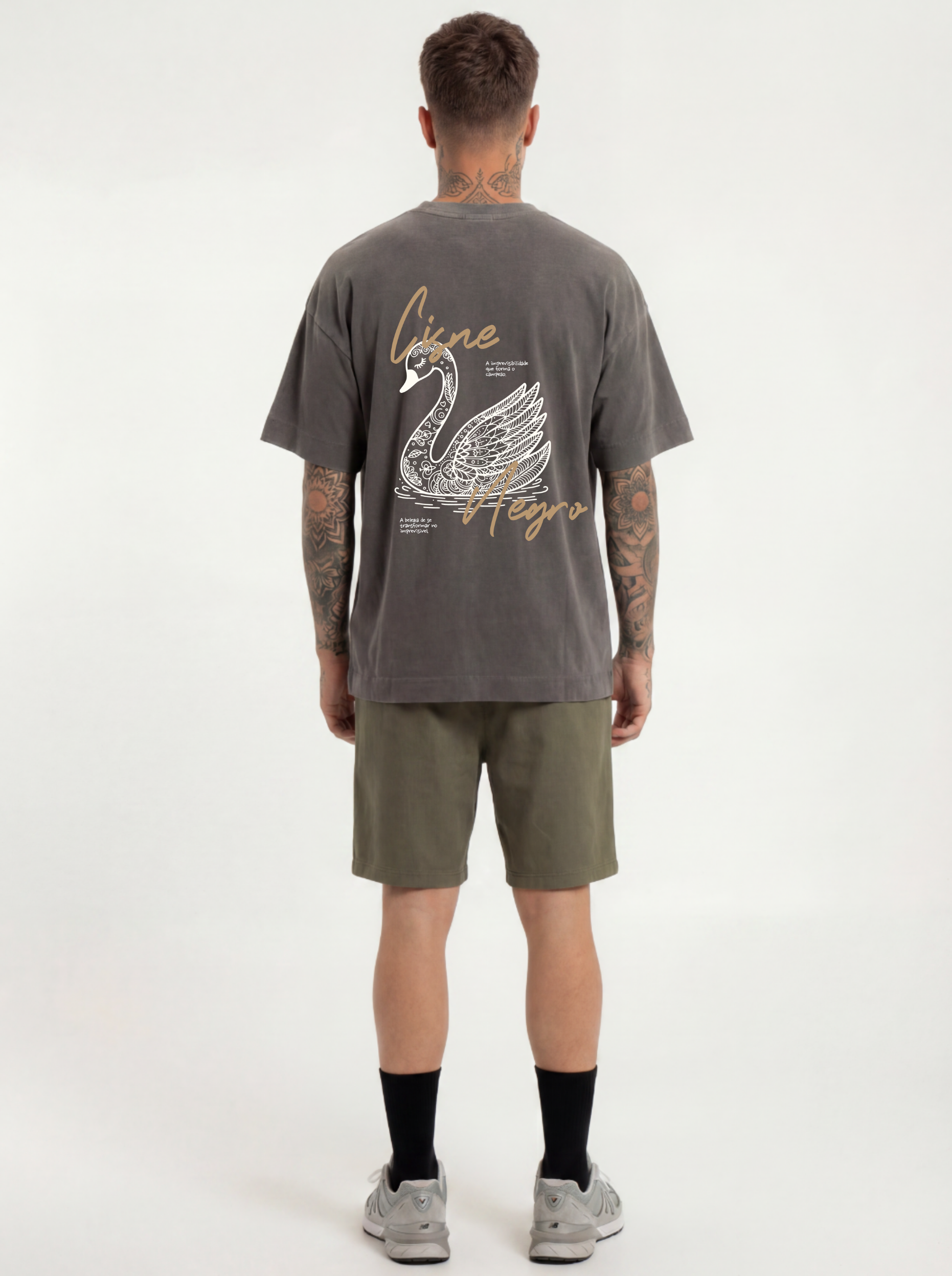 Camisa Heavy Oversized Cisne Negro 118