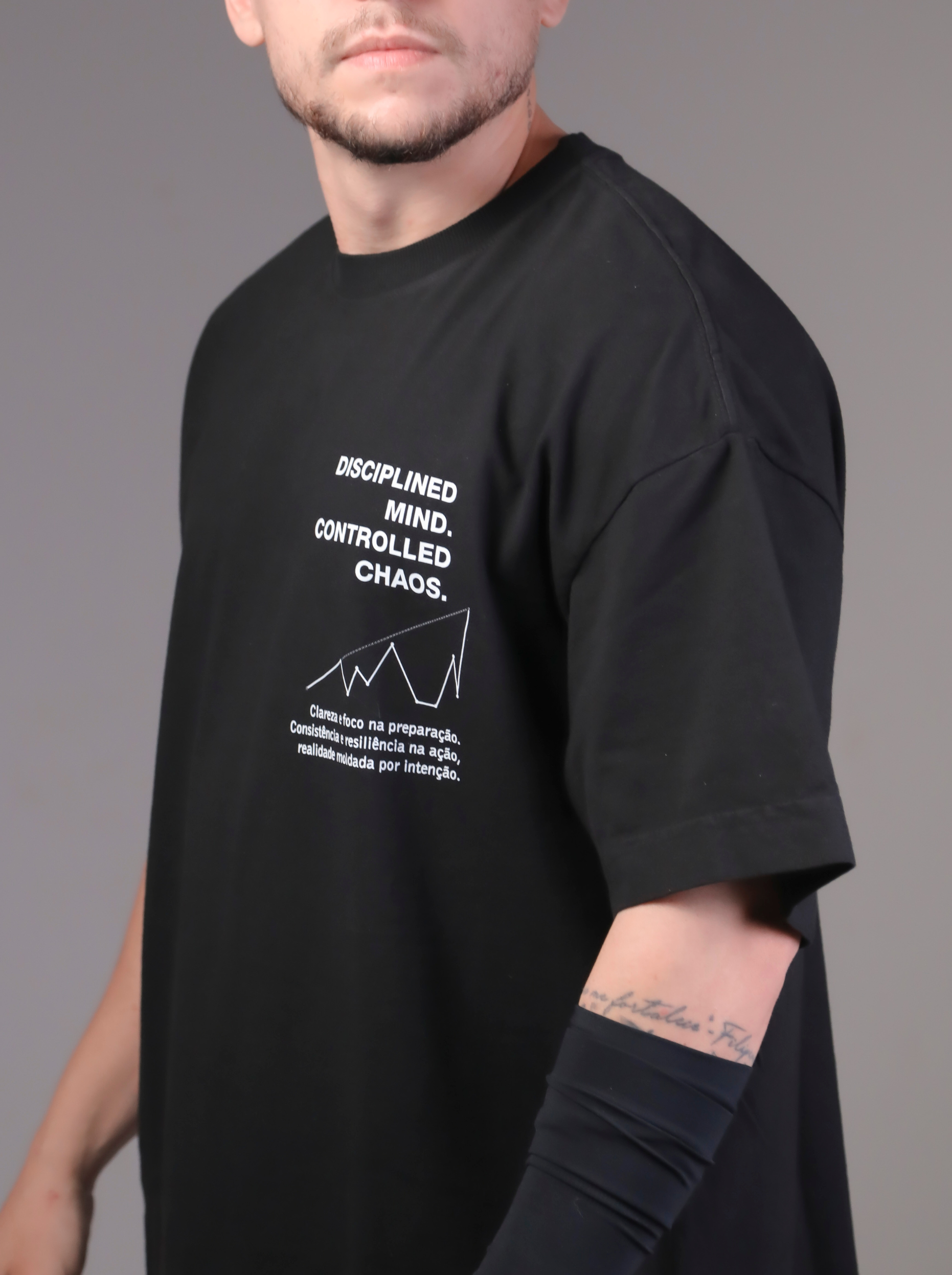Camisa Heavy Oversized Disciplined Mind 104
