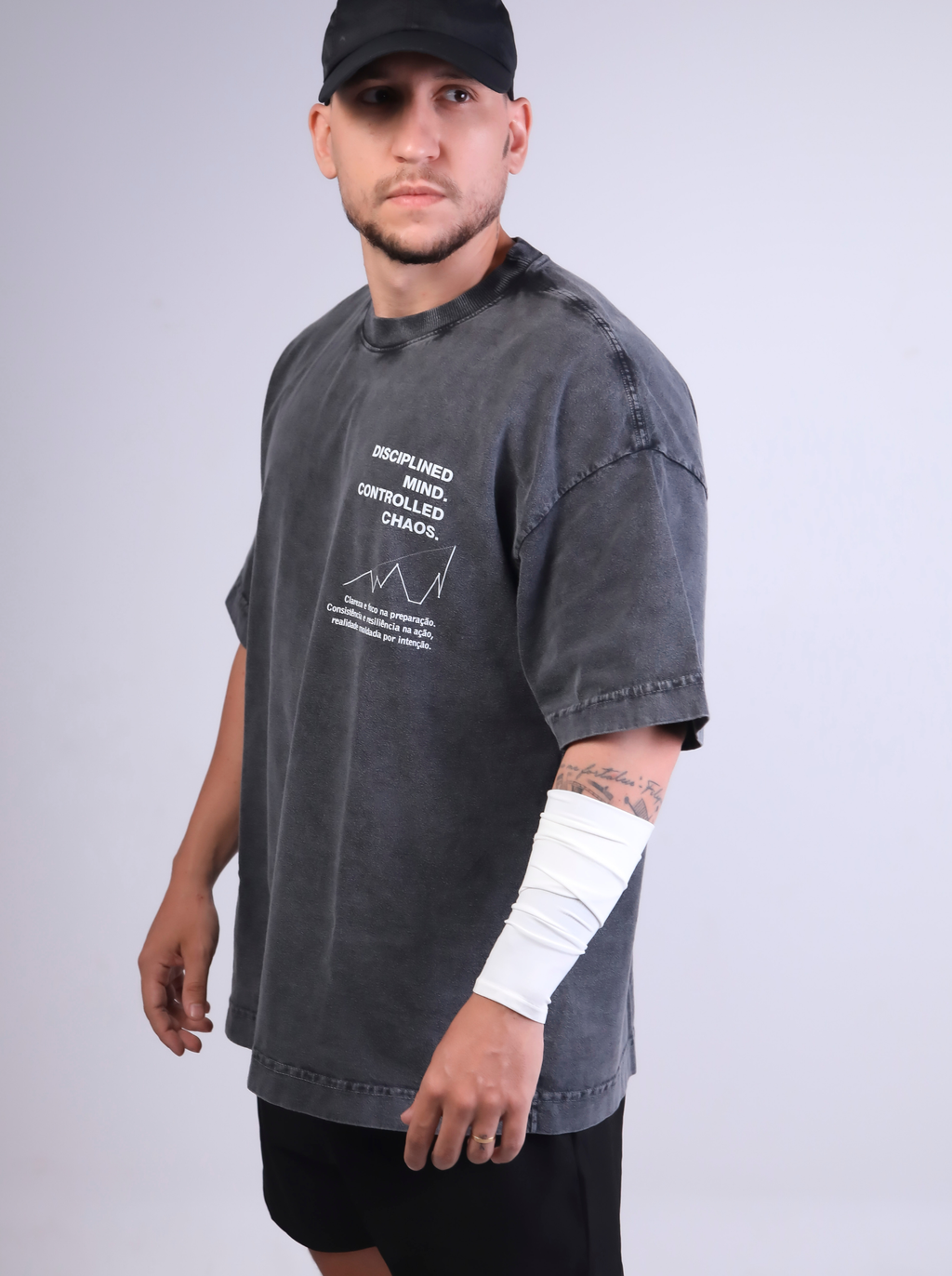 Camisa Heavy Oversized Disciplined Mind 104