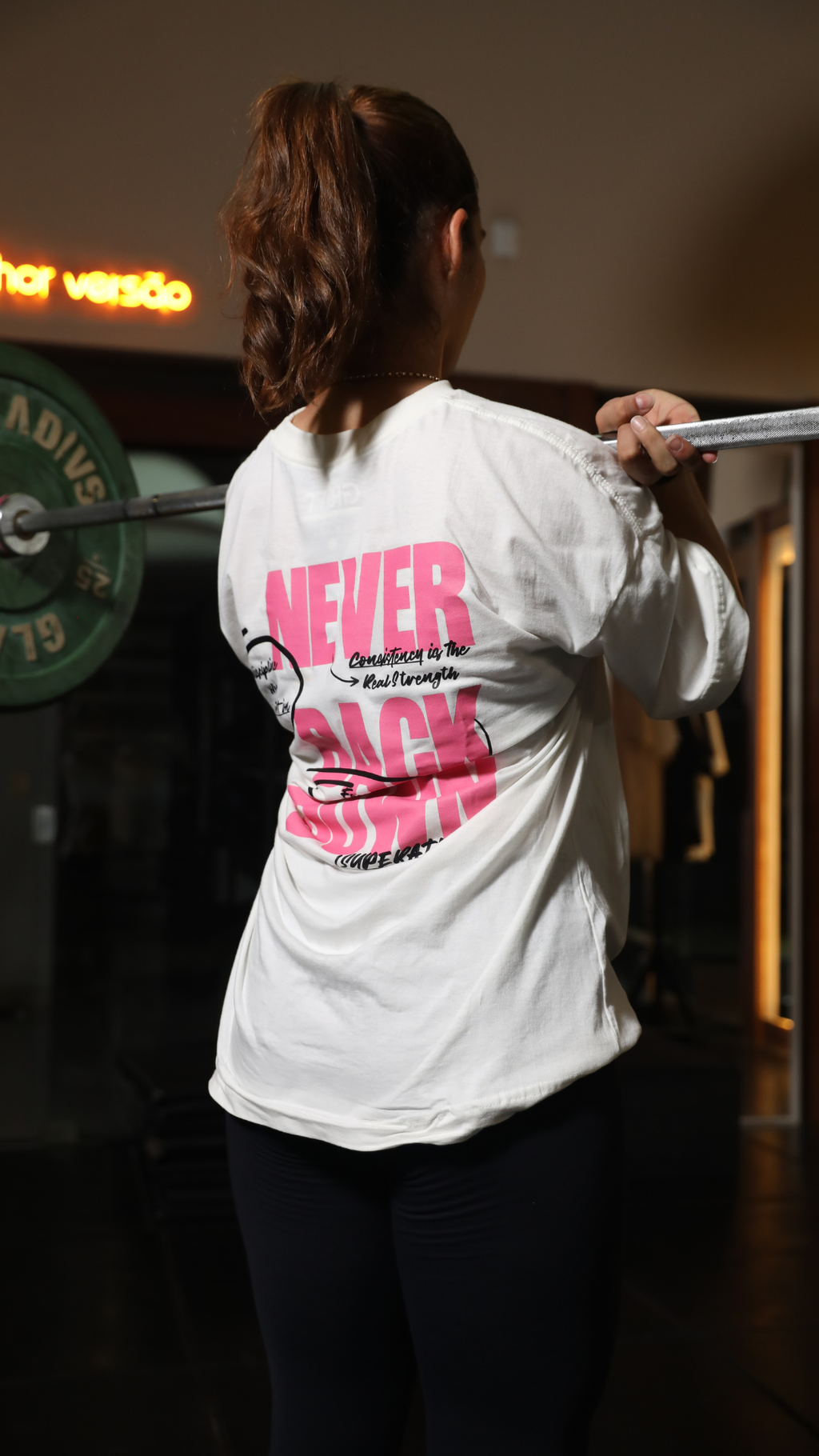 Camisa Basic Oversized Never Back Down 109