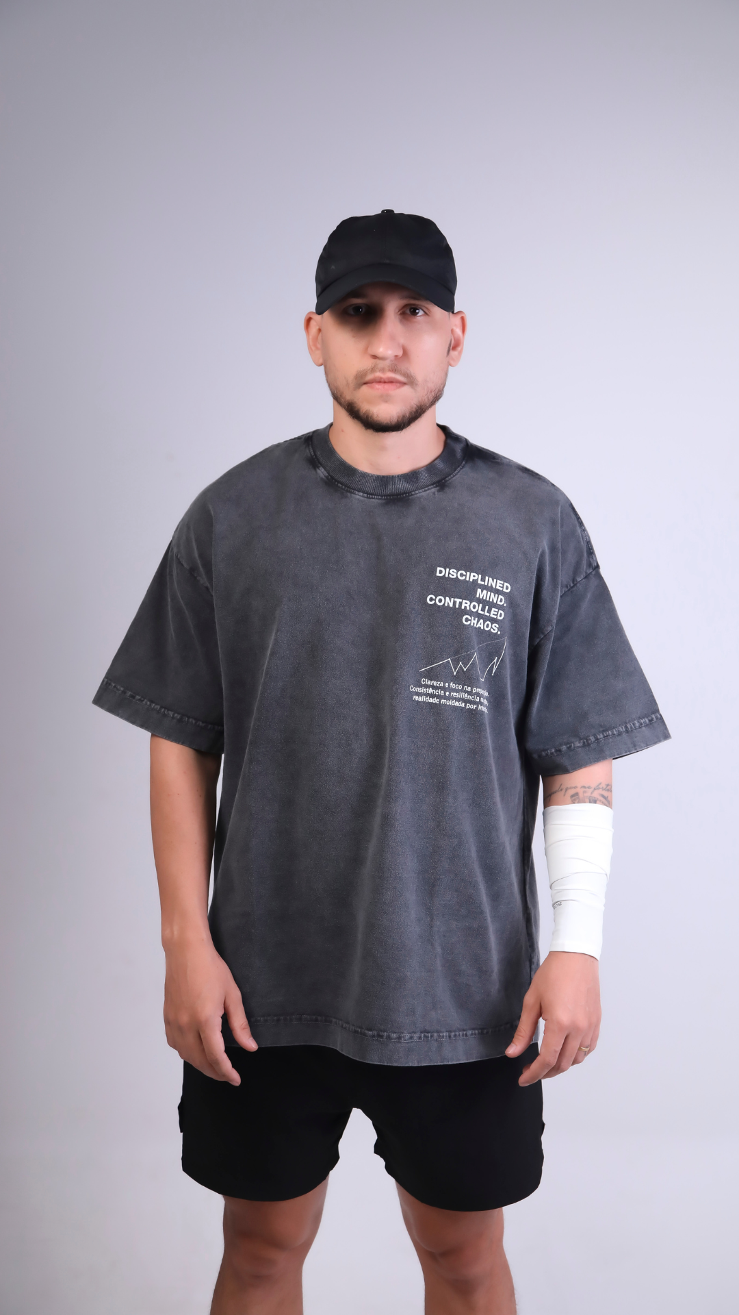 Camisa Heavy Oversized Disciplined Mind 104