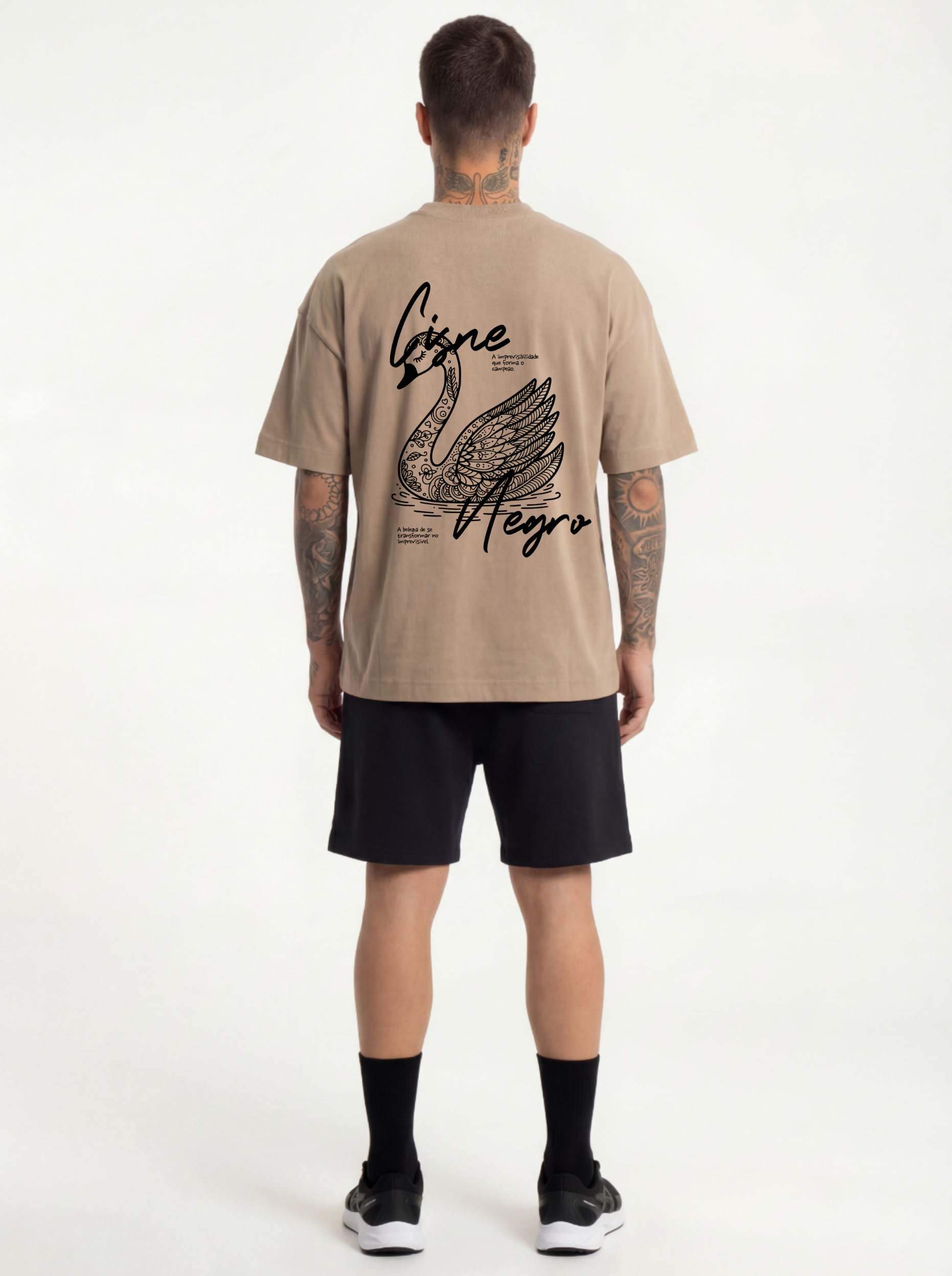 Camisa Heavy Oversized Cisne Negro 118