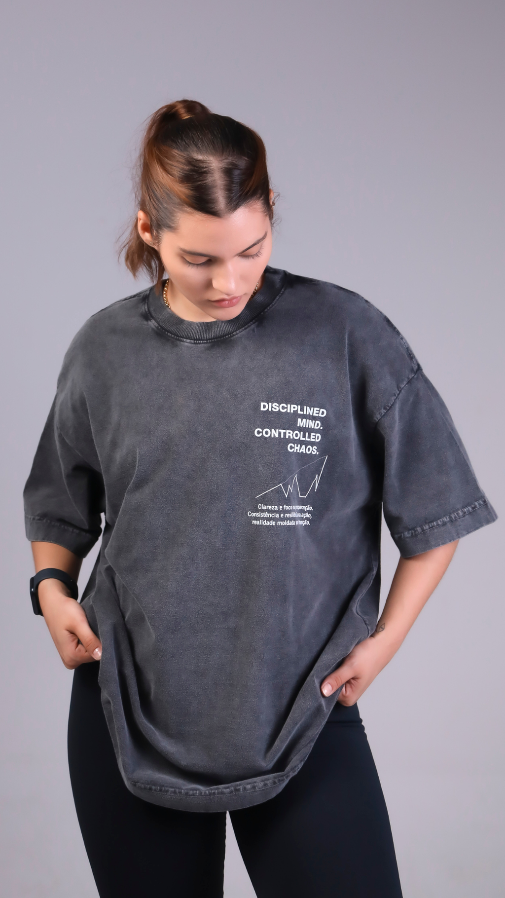 Camisa Heavy Oversized Disciplined Mind 104