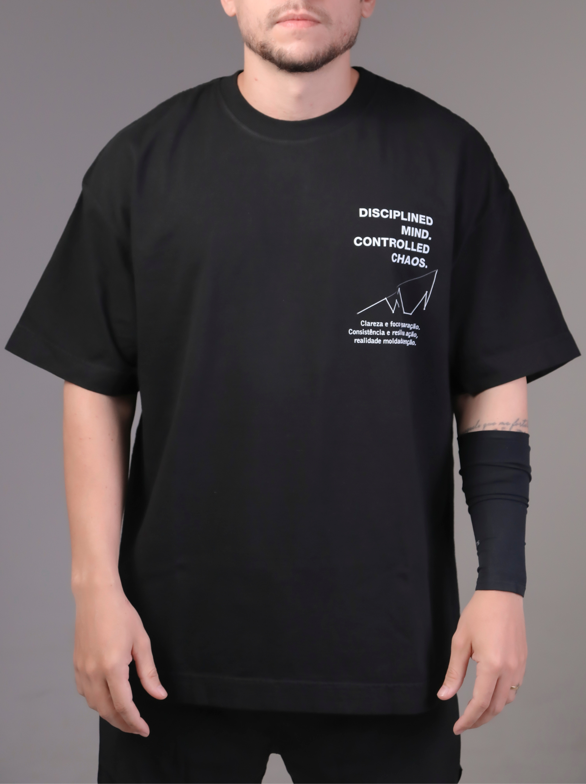 Camisa Heavy Oversized Disciplined Mind 104