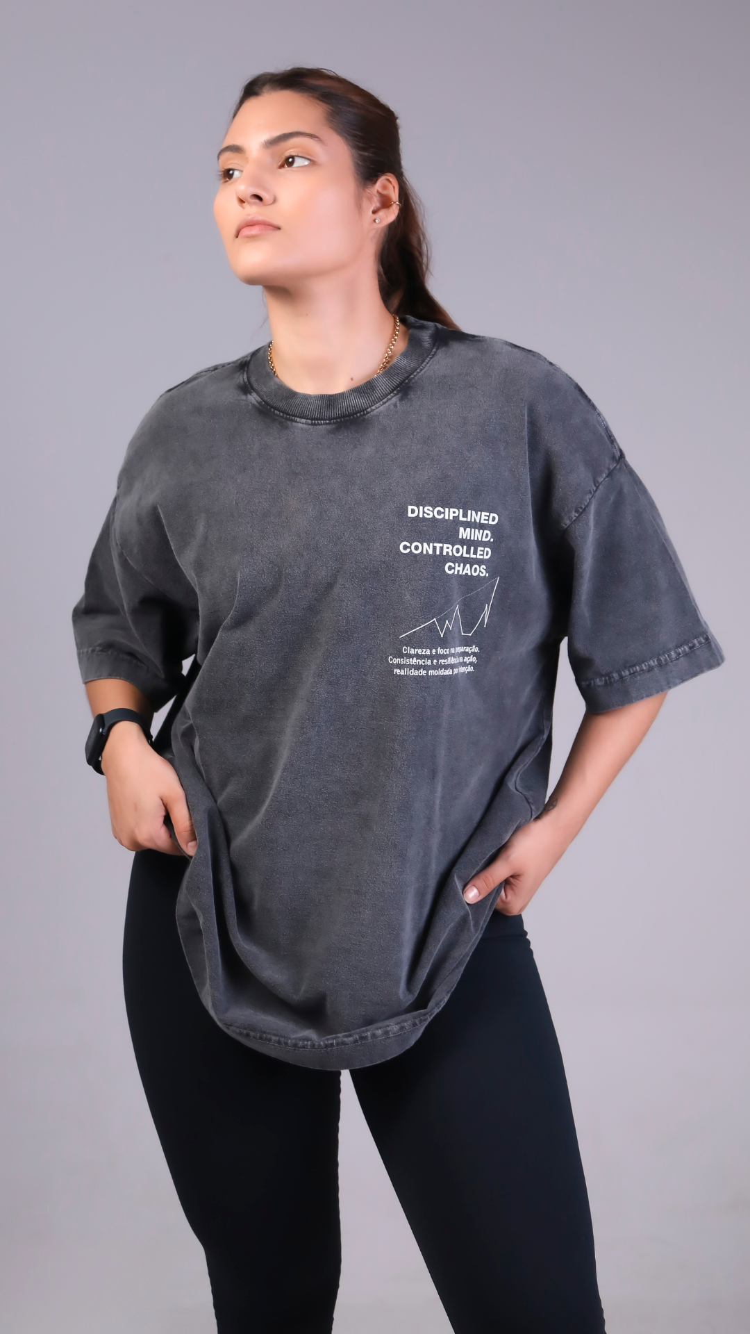 Camisa Heavy Oversized Disciplined Mind 104