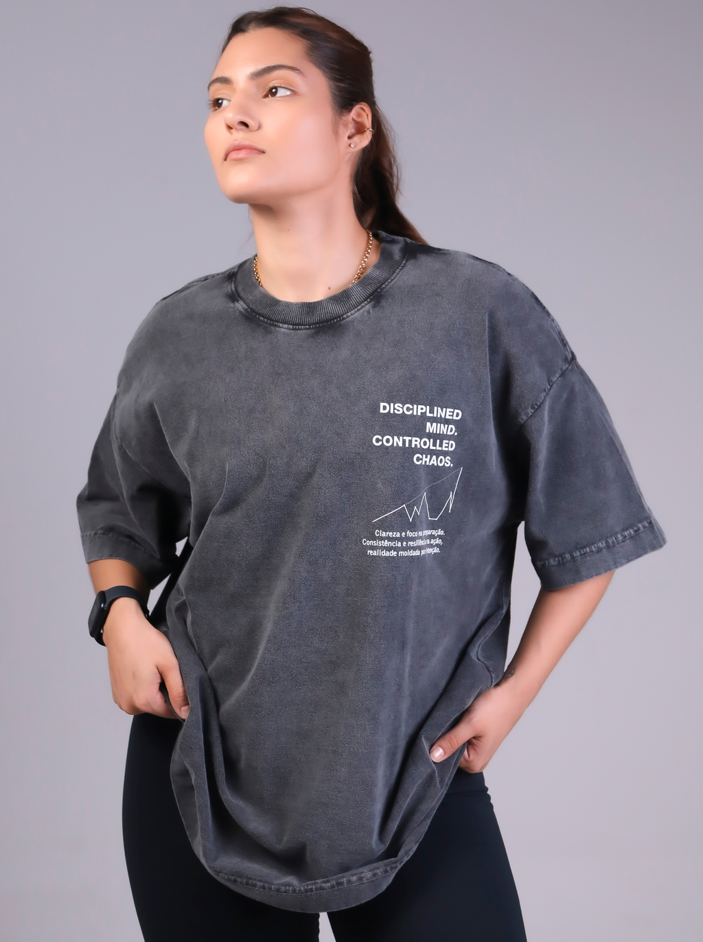 Camisa Heavy Oversized Disciplined Mind 104