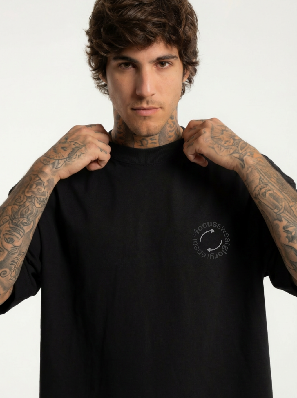 Camisa Heavy Oversized Repeat 110
